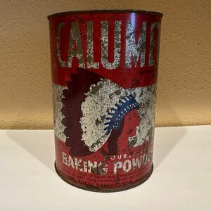 Vintage Calumet Baking Powder Tin